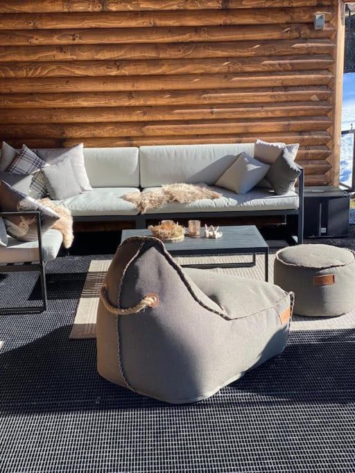 גראינאו Chalet S - 5 Sterne Luxus Ferienhaus Direkt Am Eibsee Und Zugspitze מראה חיצוני תמונה
