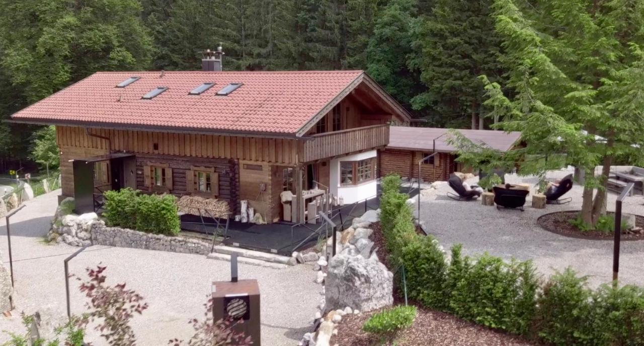 גראינאו Chalet S - 5 Sterne Luxus Ferienhaus Direkt Am Eibsee Und Zugspitze מראה חיצוני תמונה
