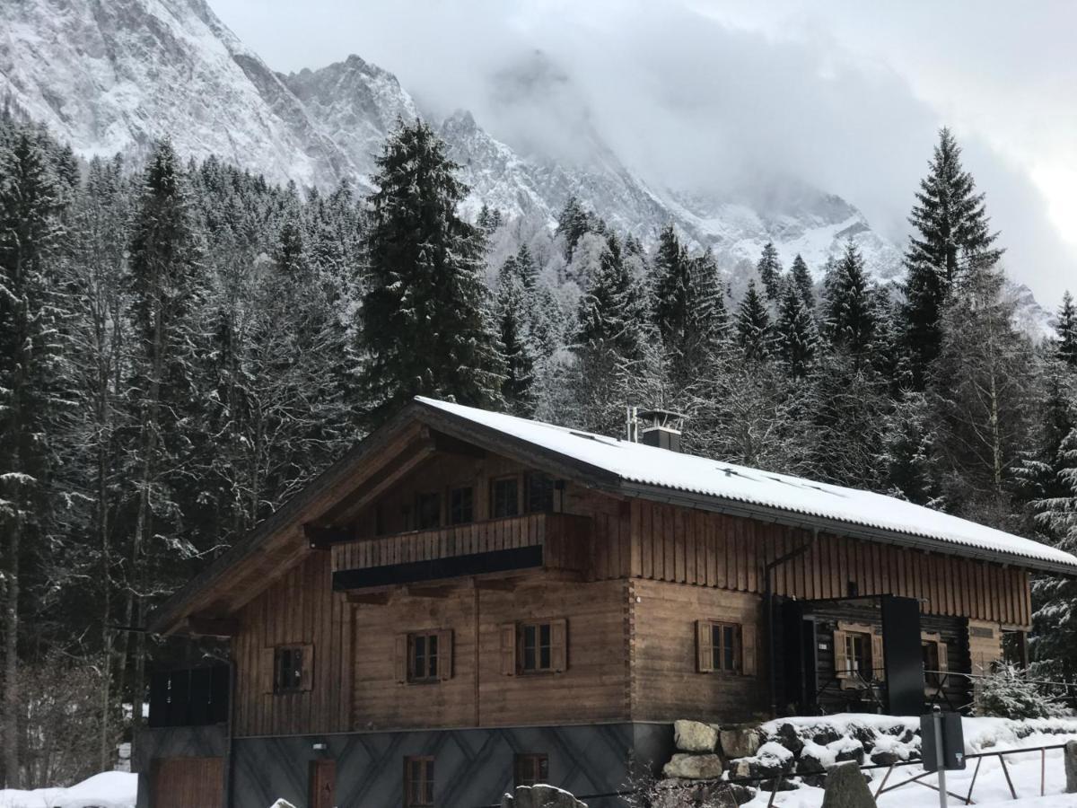 גראינאו Chalet S - 5 Sterne Luxus Ferienhaus Direkt Am Eibsee Und Zugspitze מראה חיצוני תמונה