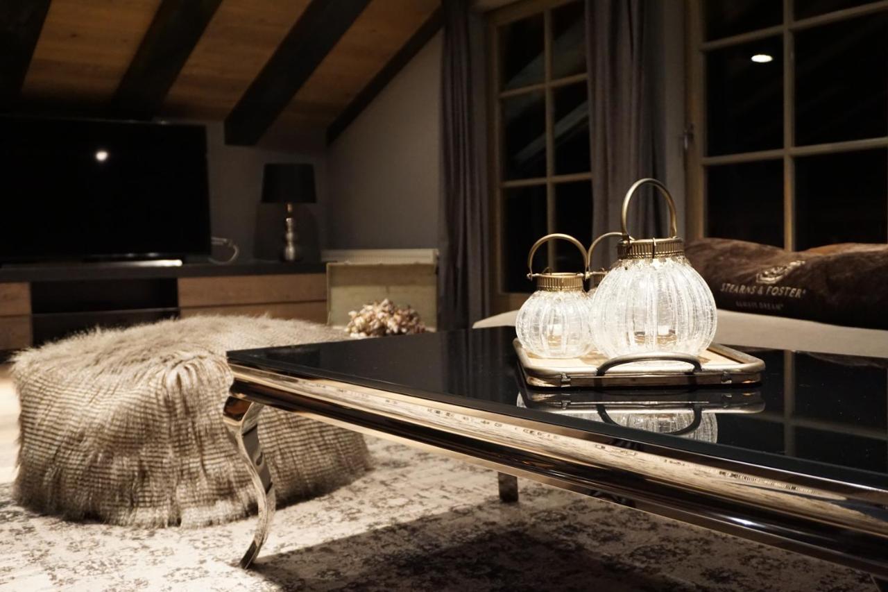 גראינאו Chalet S - 5 Sterne Luxus Ferienhaus Direkt Am Eibsee Und Zugspitze מראה חיצוני תמונה